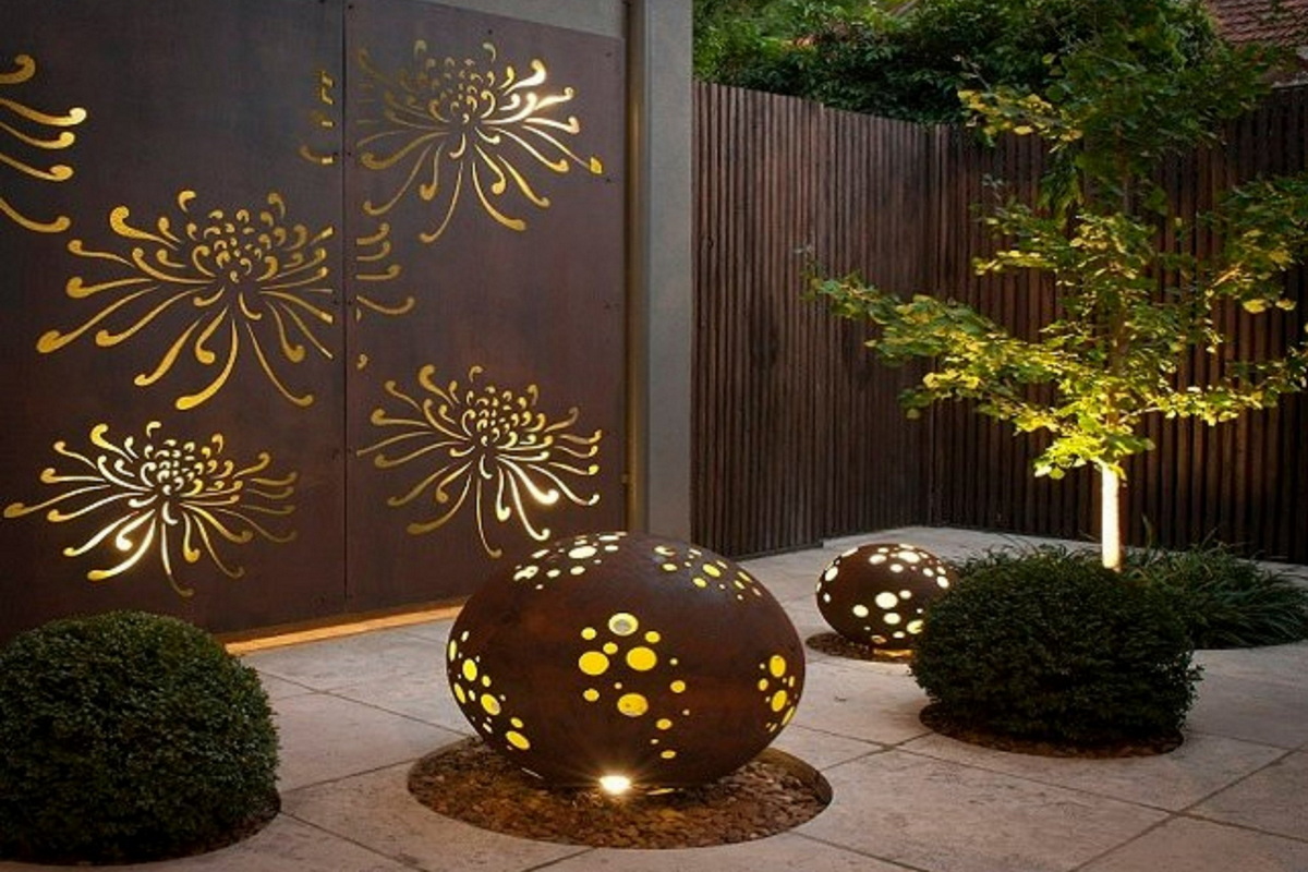 Corten Lazer Panel