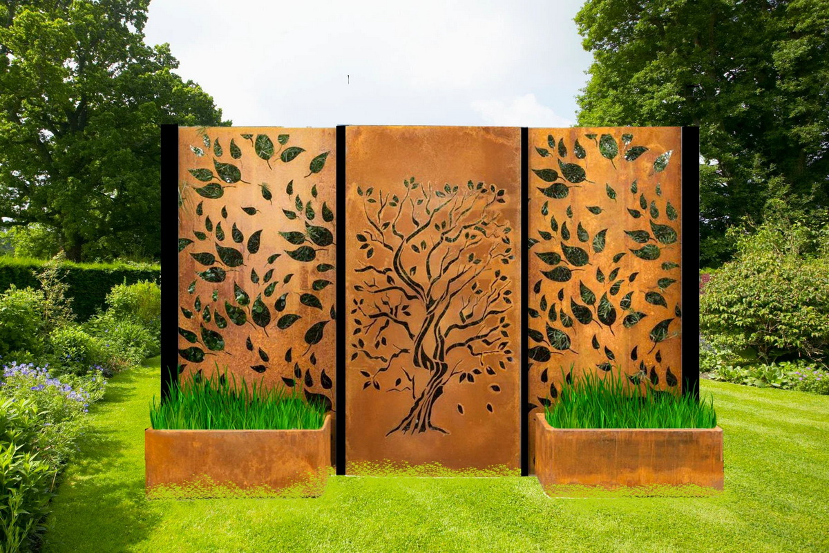Corten Çelik Panel